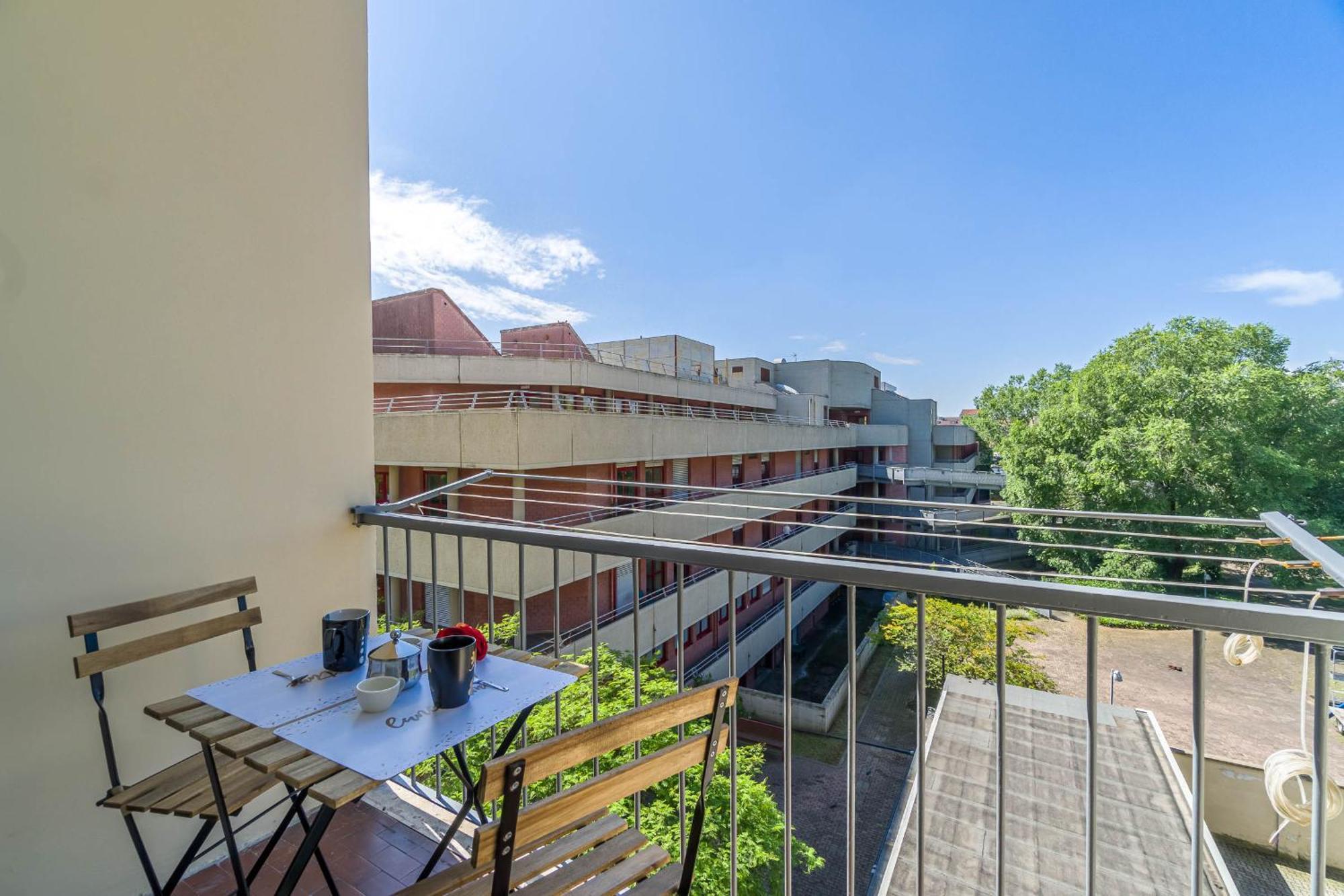 Santa Rita Functional Flat With Balcony Apartamento