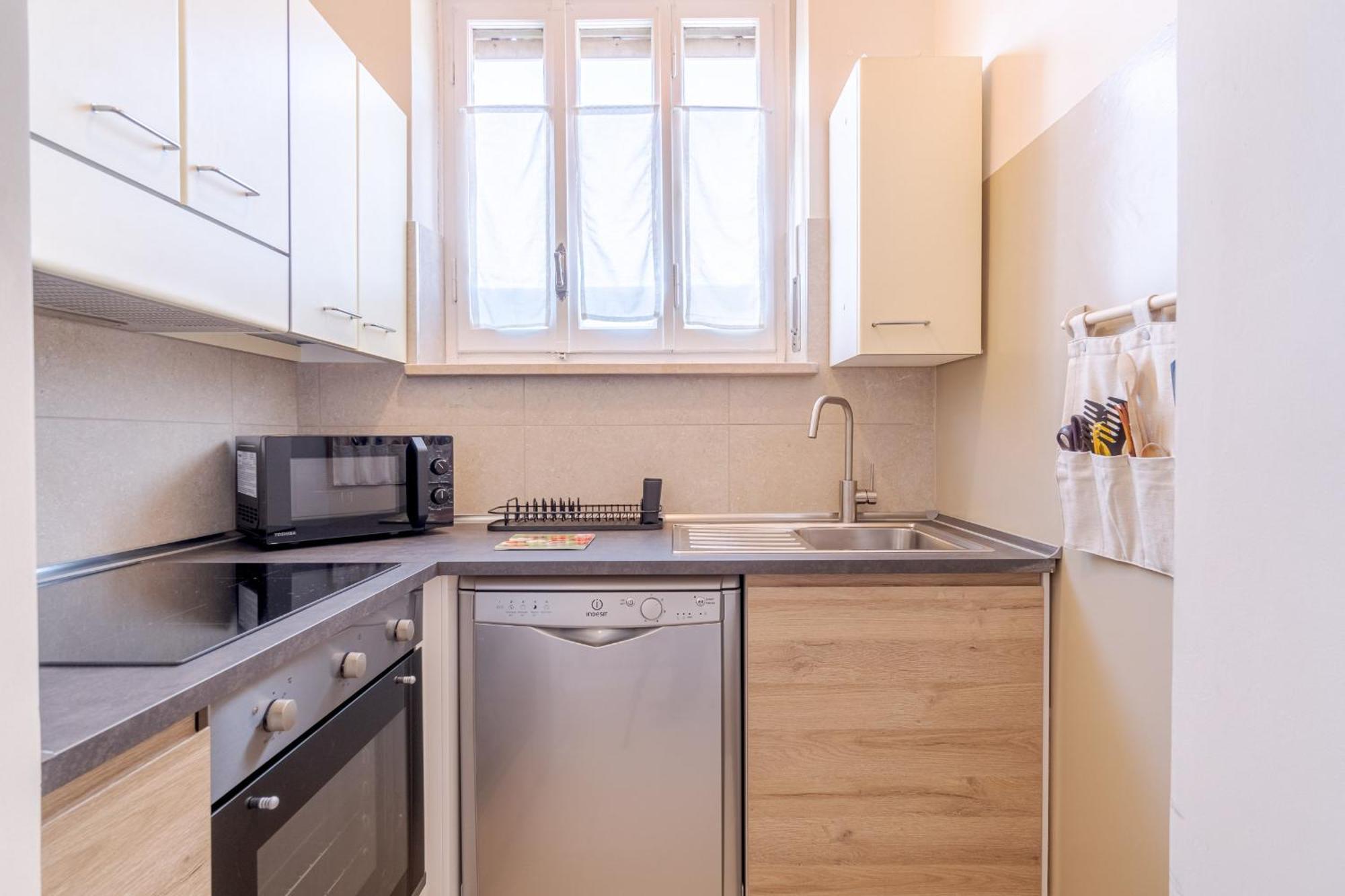 Santa Rita Functional Flat With Balcony *